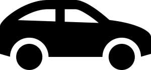 Silhouette of a Car